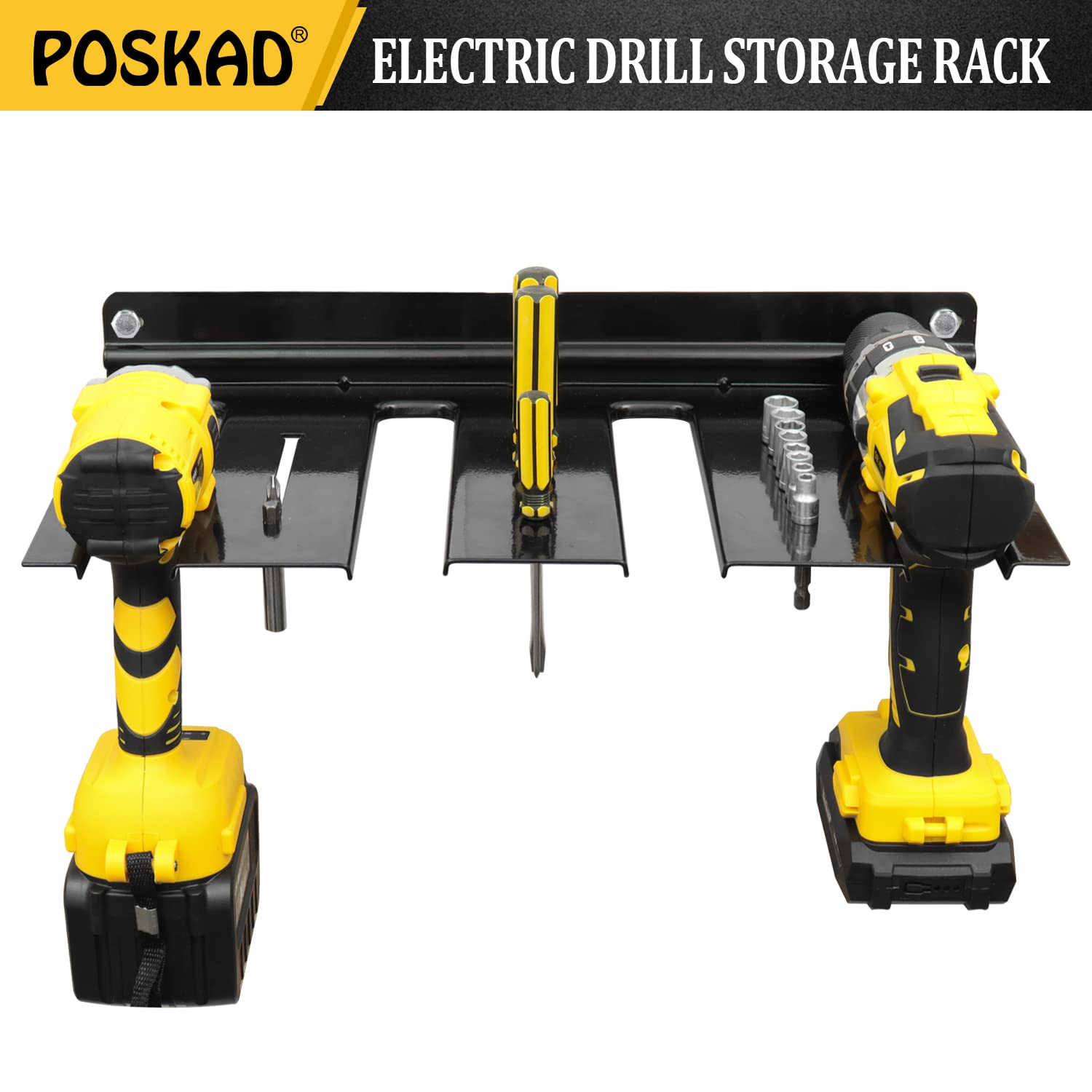 Single Power Drill Rack Snapklik.com : Poskad Power Tool Organizer Drill Holder,Cordless Drill ...