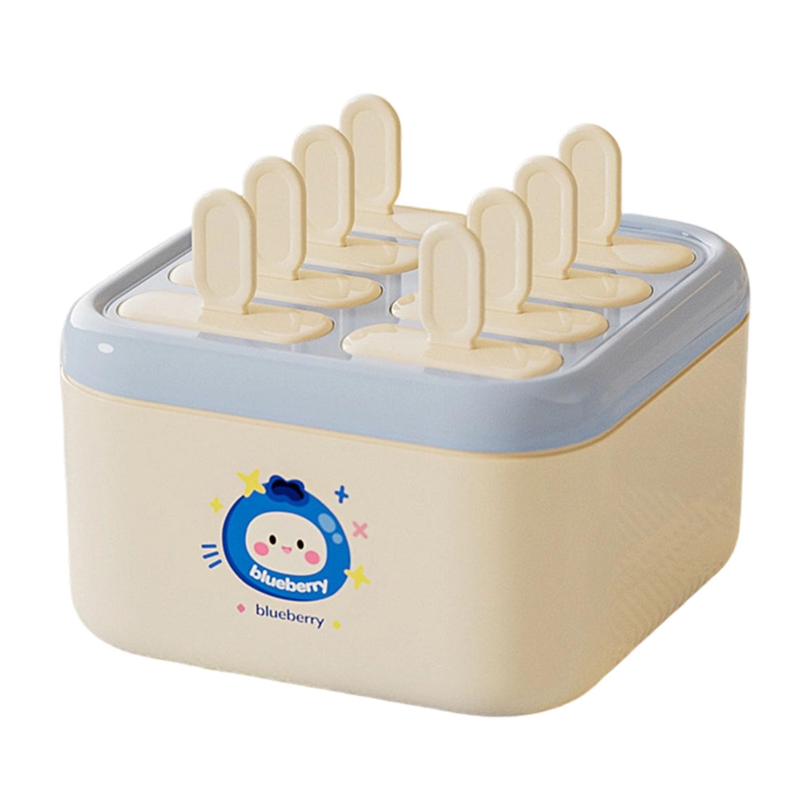 Tsophreniq Creative Dessert Mold with Easy Release for Treats and Chilled Snacks 14.5X14.5X8.6CM PP Cooling Dessert Molds