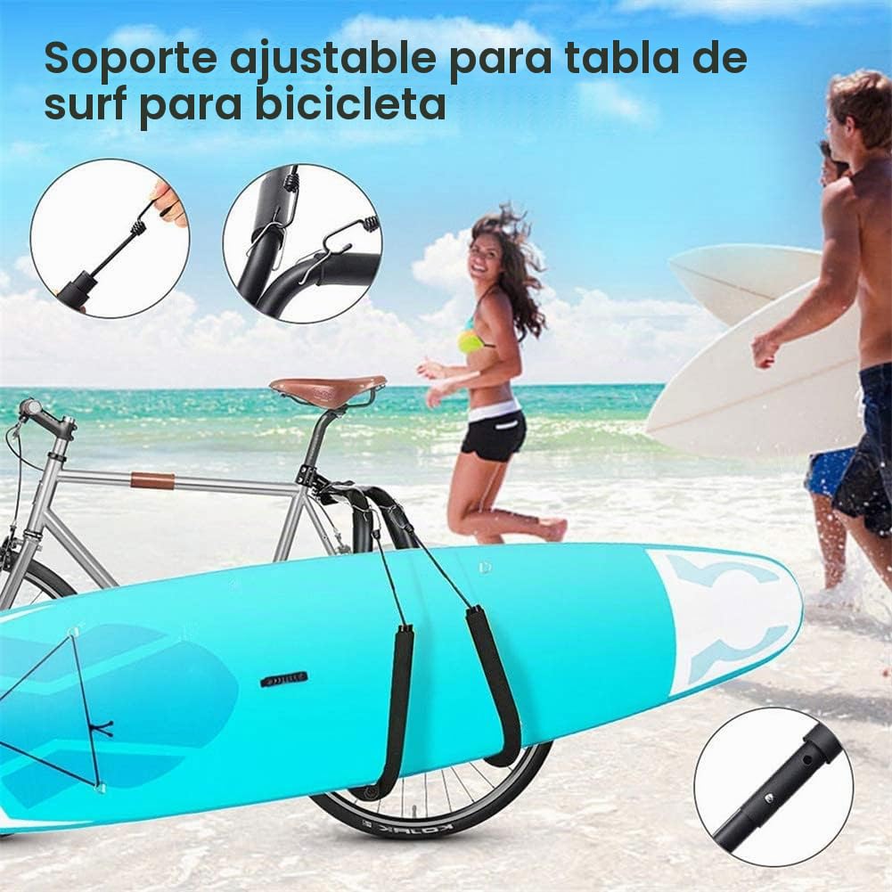 Soporte Ajustable para Tabla de Surf, Compatible con Longboards y Wakeboards