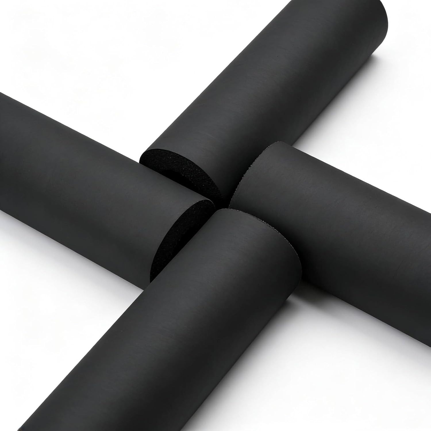 Pipe Insulation Lagging, Closed Cell Foam Tubing Non-Slip, Multi-Purpose Soft Foam Tubing, Flexible for Heat Retention, Anti-Collision and Outdoor Freeze Protection(ID108mmxT17mmx1.8m)