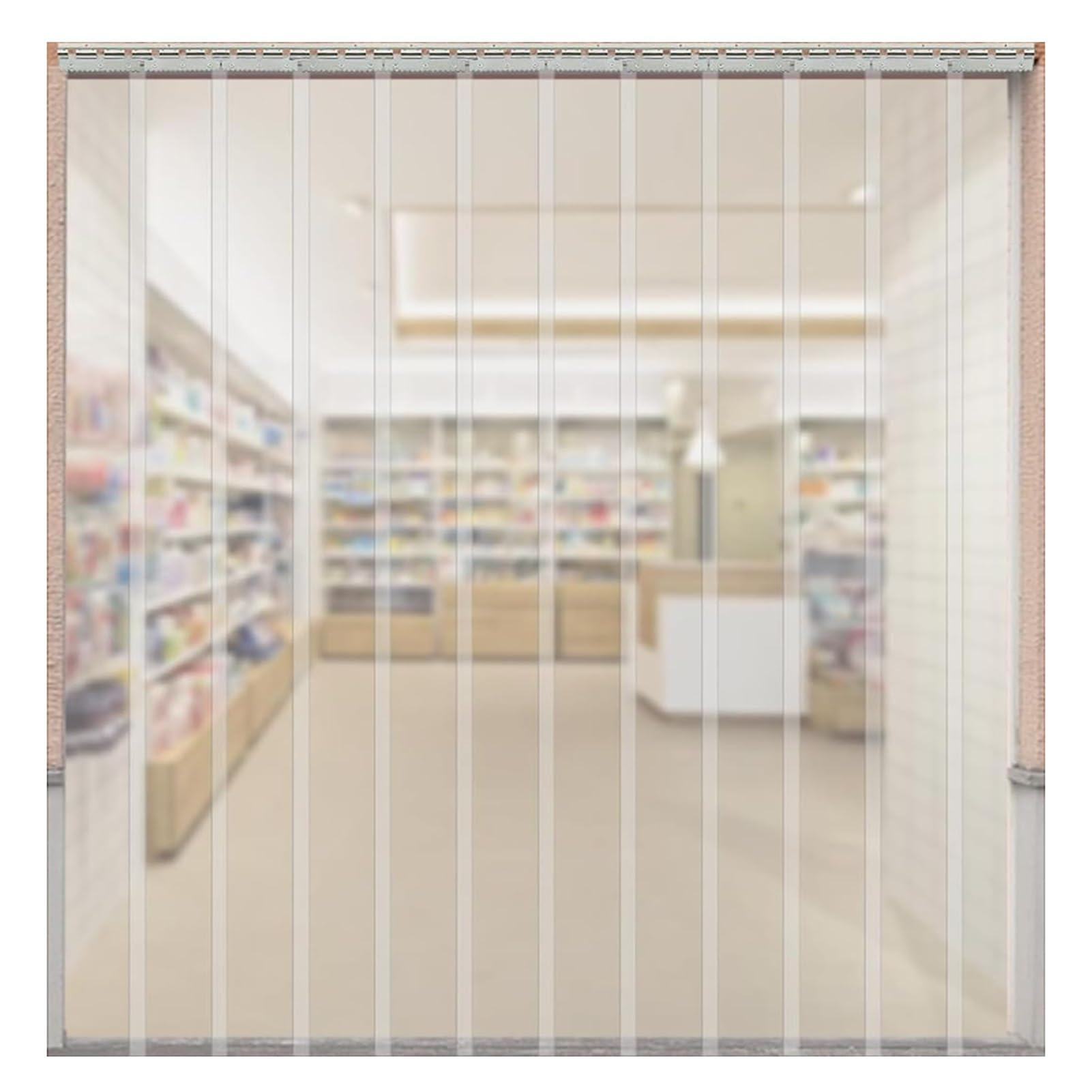 Bandes industrielles en PVC personnalisables de haute densité pour usine