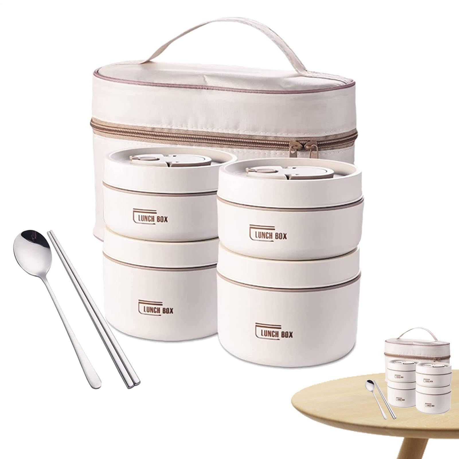 Boîte à aliments - Récipient alimentaire isolé | Ensemble de boîtes à
