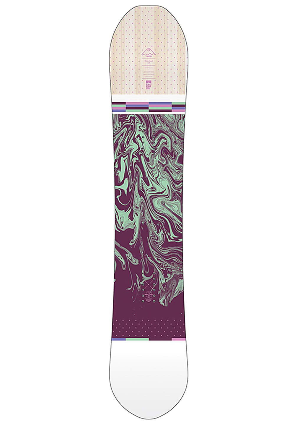 Rome Snowboards Winterland Snowboard - Women's, Purple, 149