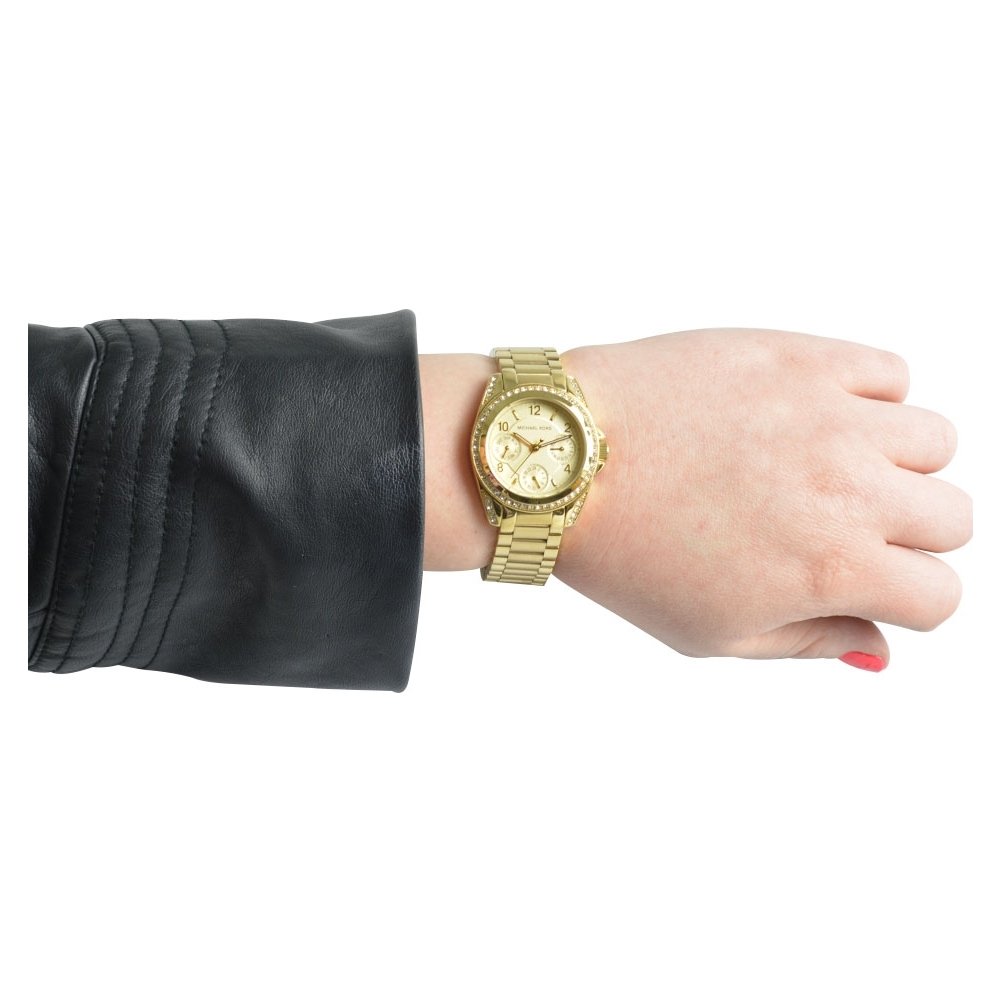 Michael Kors Orologio Bradshaw da donna, movimento cronografo al quarzo, cassa in acciaio inossidabile