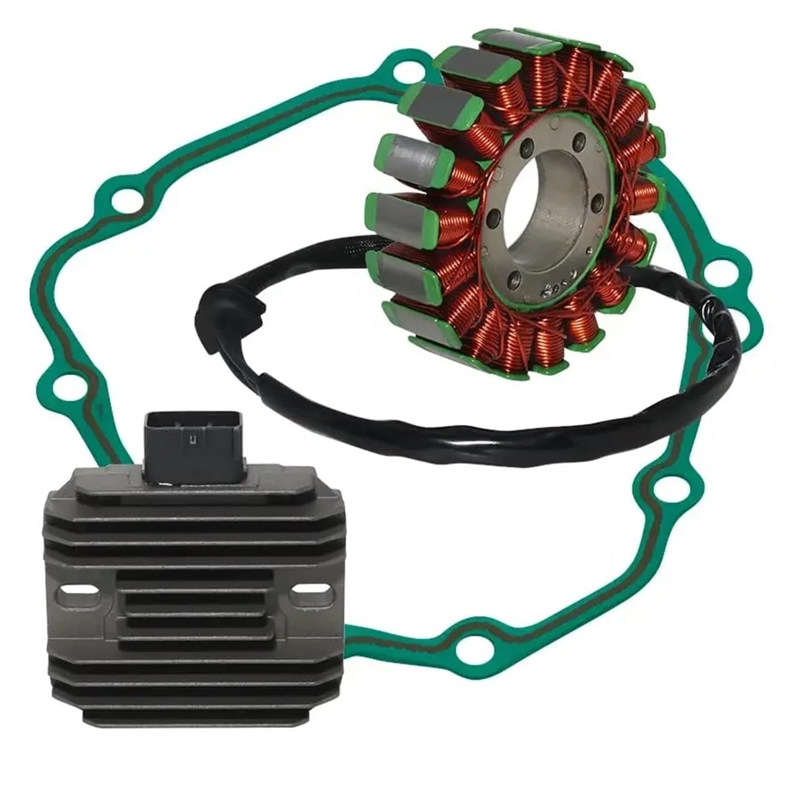 Estator Magneto Junta Rectificador Bobina Estator Magneto Para Suzuki GSR400 GSR600 2006-2010 2008 2009 GSR 400 600(1 juego)