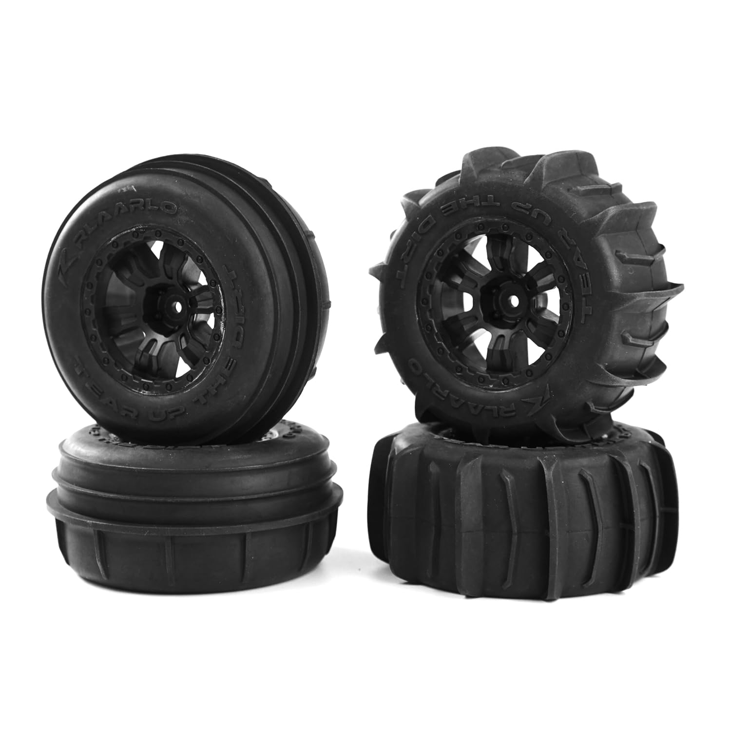 RIAARIO Mini 1/10 RC Truck Sand Digging Tire Set (4PCS)