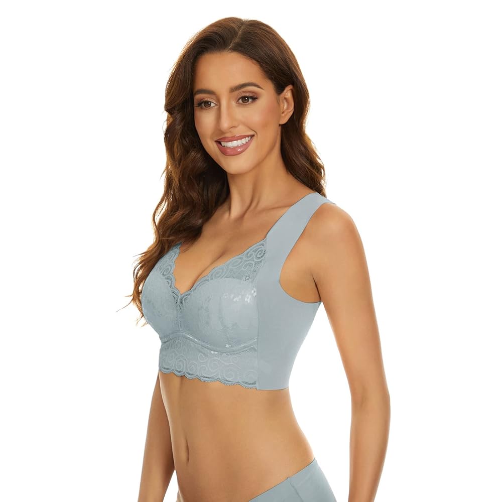 Generischer Damen-BH Von Comfit - Push-up Mit Floraler Spitze, Bequem & Stützend