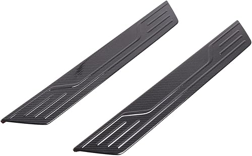 Miniatura 5 de TOYCIDFG Protectores de placa para umbral de puerta de automóvil, para C8 Corvette Stingray 2020-2023, protector de pisos, panel de fibra de carbono