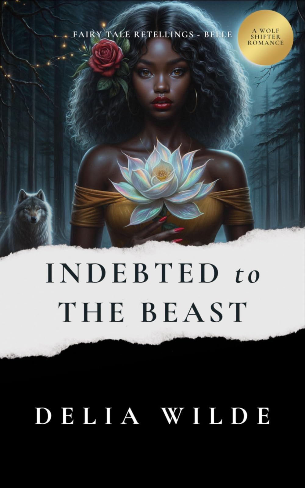 Indebted to the Beast: A Wolf Shifter Romance (Fairy Tale Retellings - Belle)