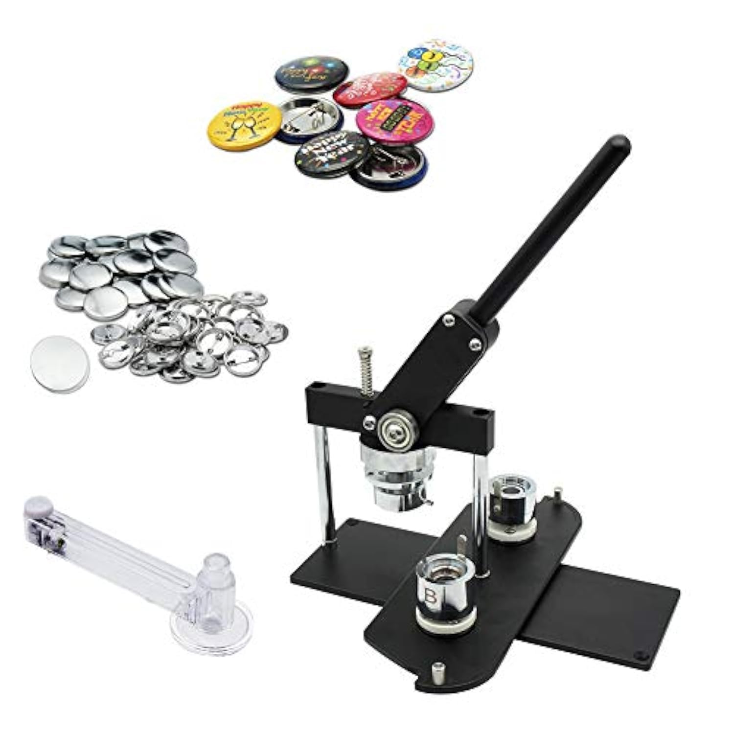 ChiButtons Pro B400 25mm All-Metal Button Maker Machine
