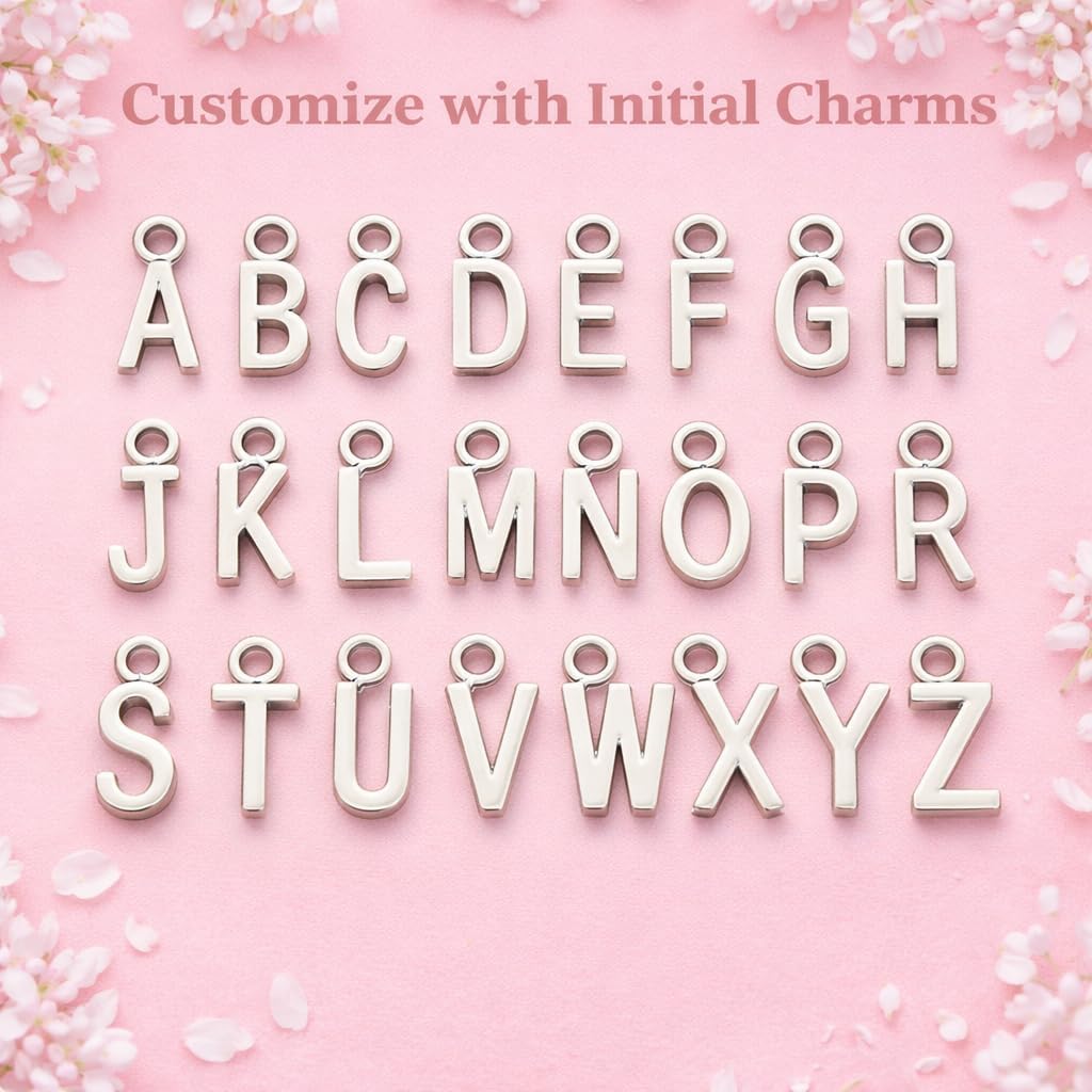 Personalized Nurse Necklace with Initial and Birthstone Charm, Stethoscope Pendant, Custom Jewelry Gift for Nurses, Nursing Students, and Medical Professionals image 4