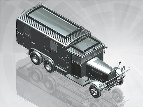 Miniatura 3 de ICM Modelos Henschel 33 D1 Kfz.72 Kit de construcción