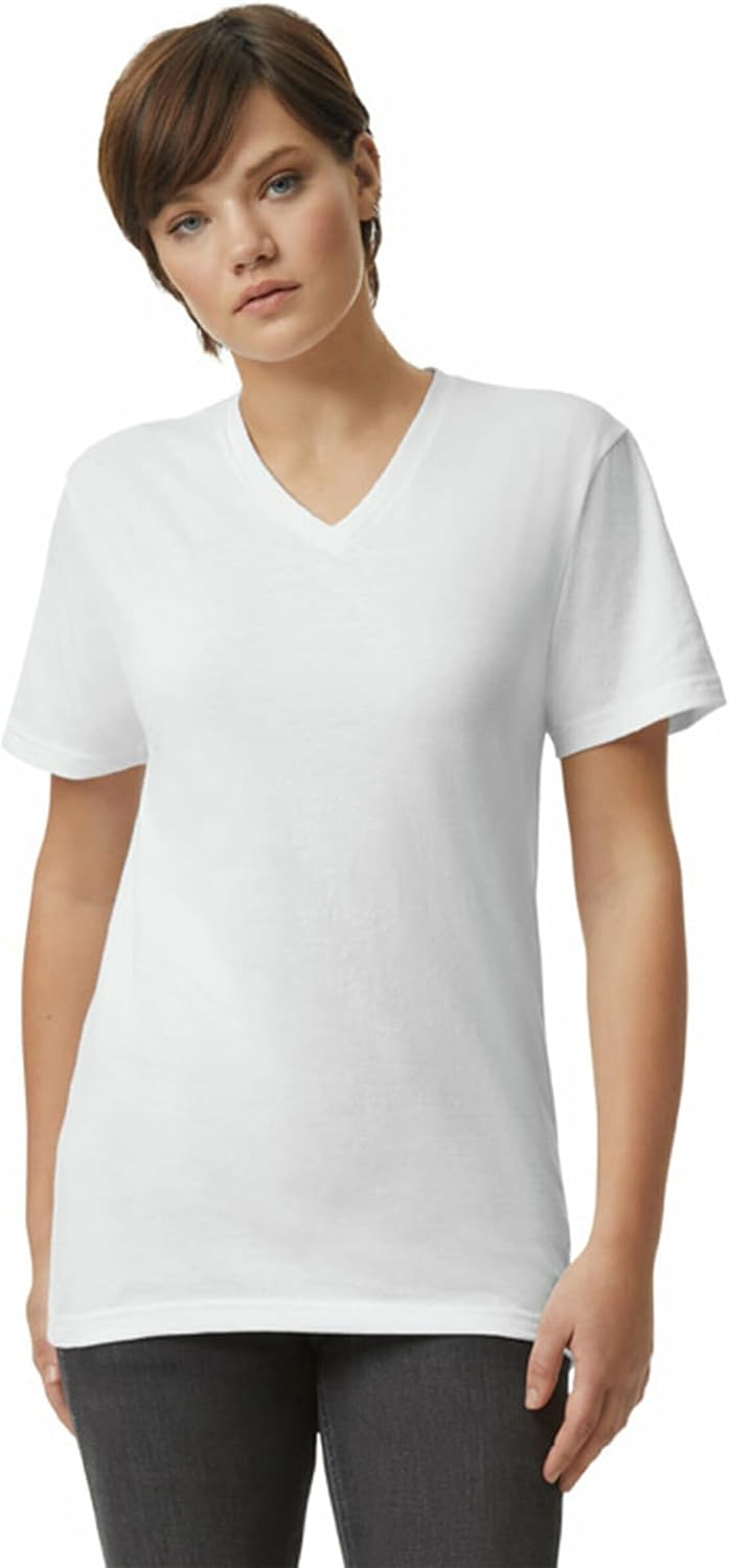 American Apparel Unisex-Adult CVC V-Neck T-Shirt, Style G2006cvc, 2-Pack - Image 2