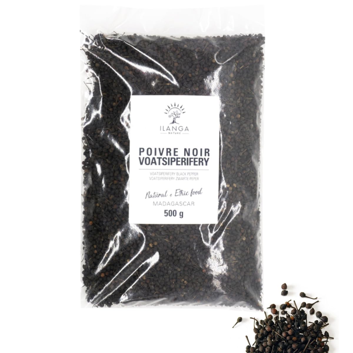 Ilanga Nature - Poivre Noir Voatsiperifery 500g - Madagascar
