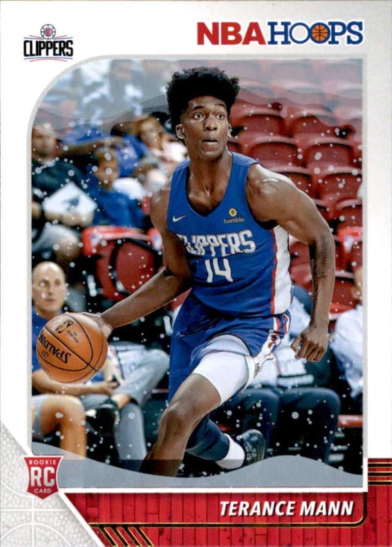 2019-20 Panini Hoops Winter #245 Terance Mann Los Angeles Clippers Basketball Card