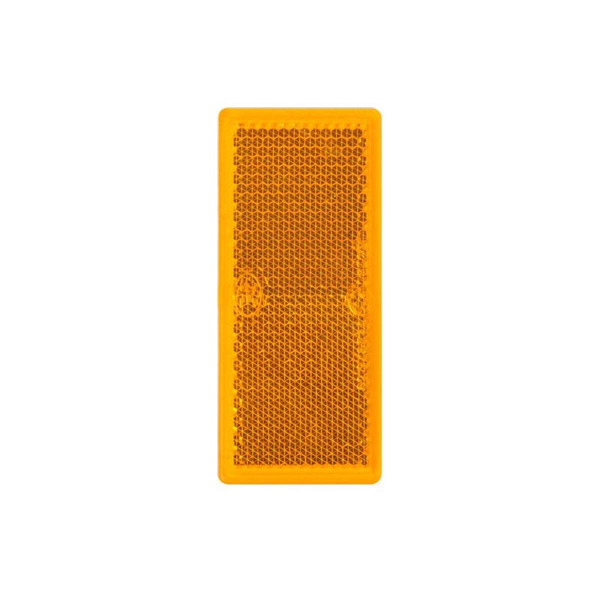 Reflector ovaal zelfklevend Proplast 70x22mm | Rood | 32.34.0121