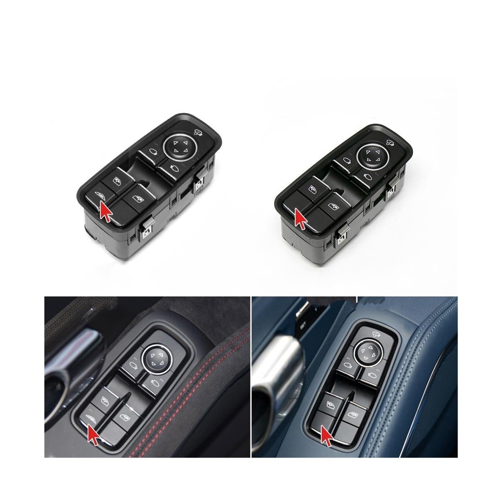 Amazon.co.jp: ウィンドウスイッチ 車のパワーウィンドウ電動ミラー