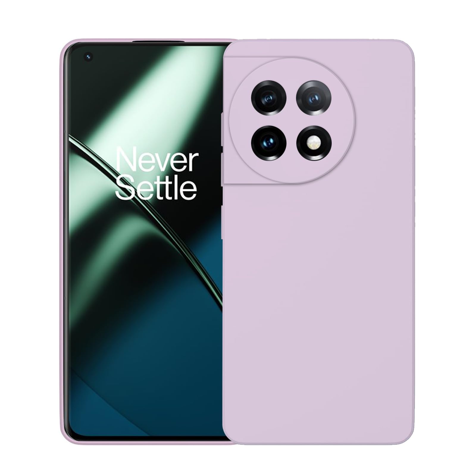 CooToly Phone Case for Oneplus 11, Soft Protective Cover (Light Purple, Oneplus 11)