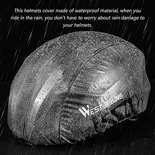 image for Lixada Bicycle Riding Helmets Rain Cover Mountain Bicycle Helmets Rain