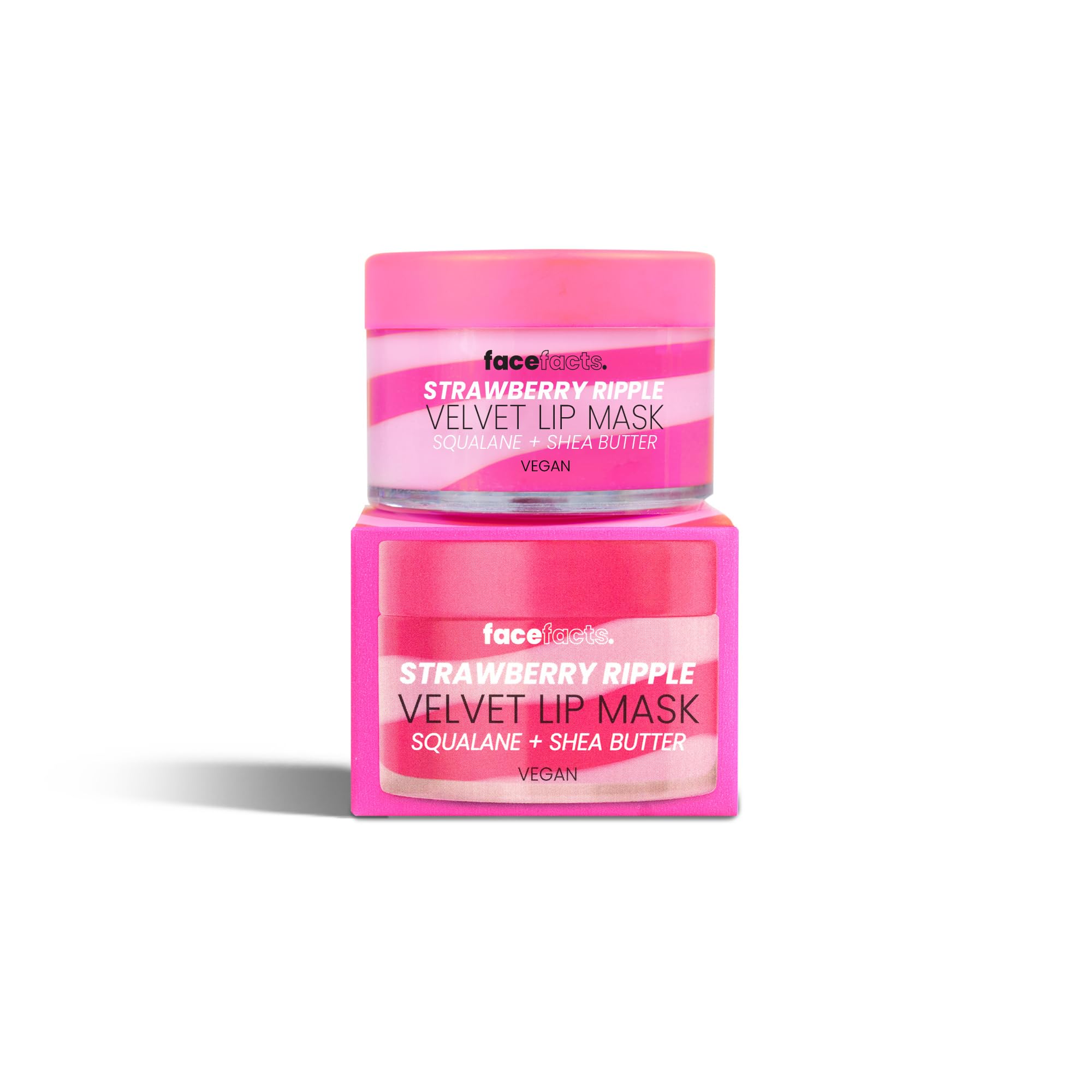 Face Facts Strawberry Ripple Velvet Lip Mask | Moisturising Balm | 20g