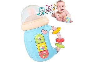 Baby Music Toy, Cute Comfort Transforming Bottle Laugh & Learn Baby Sensory Toy