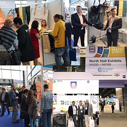 Secbolt FIBC Bulk Bag, Pack of 10, 1 One Ton Bag, 35