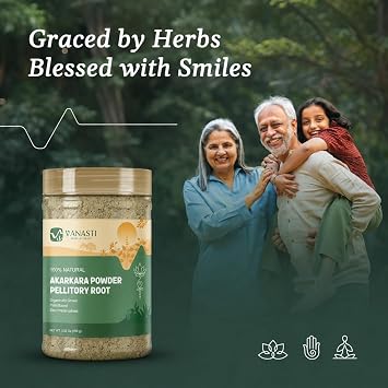 Akarkara Powder | Anacyclus Pyrethrum | Pellitory Root Powder | 100 gram