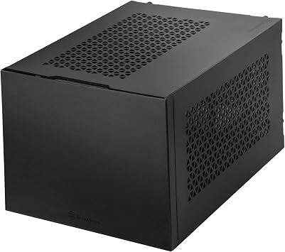 Silverstone Technology SUGO 15, SG15, Black, Mini-ITX, Aluminum, Supports 3 Slot Full Length GPUs/ATX PSU / 240mm AIO, USB Type-C x 1, SST-SG15B