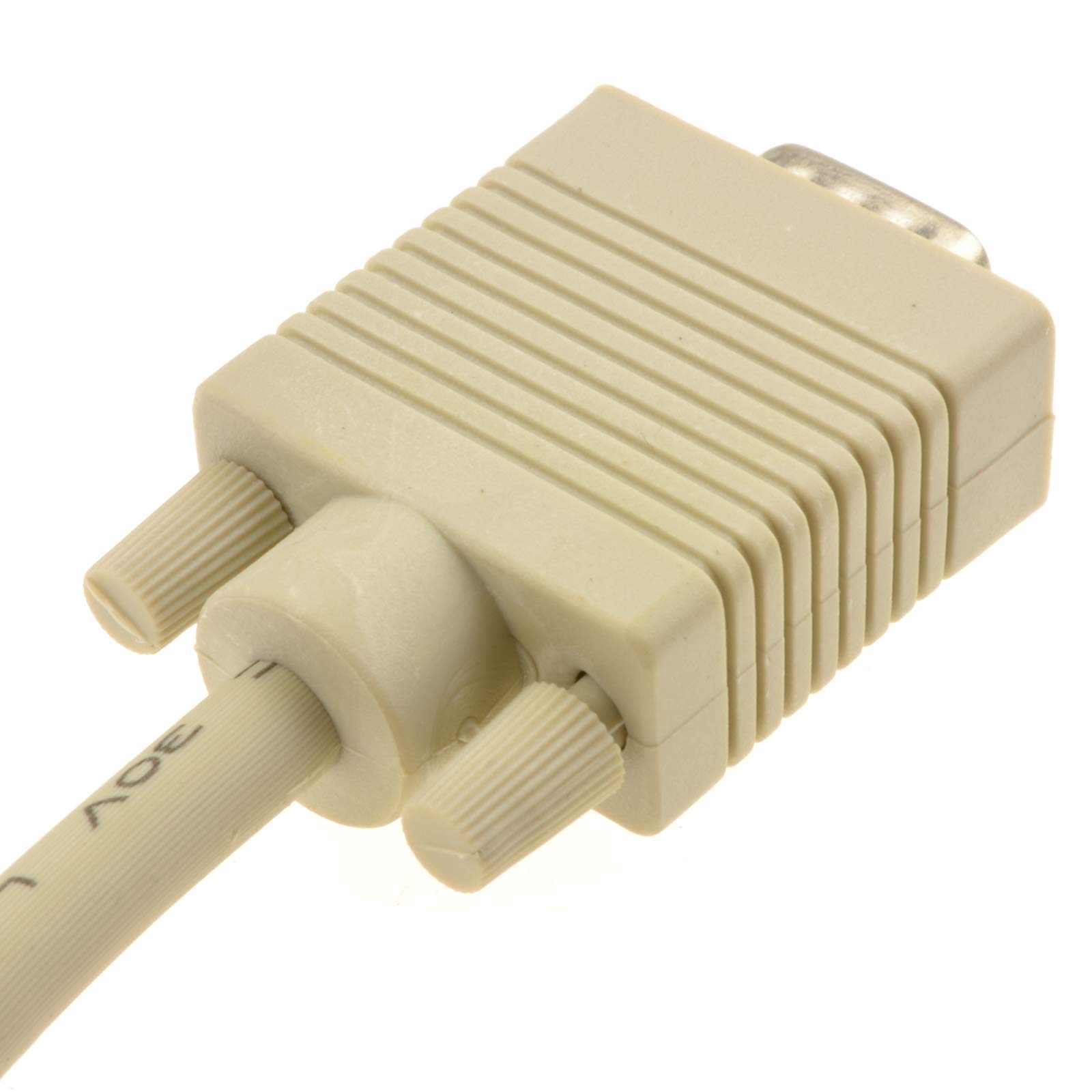 Câble Répartiteur VGA Y 15 Broches SVGA Mâle Vers Double Femelle - 25 Cm - Duplique Signal Vers 2 Moniteurs