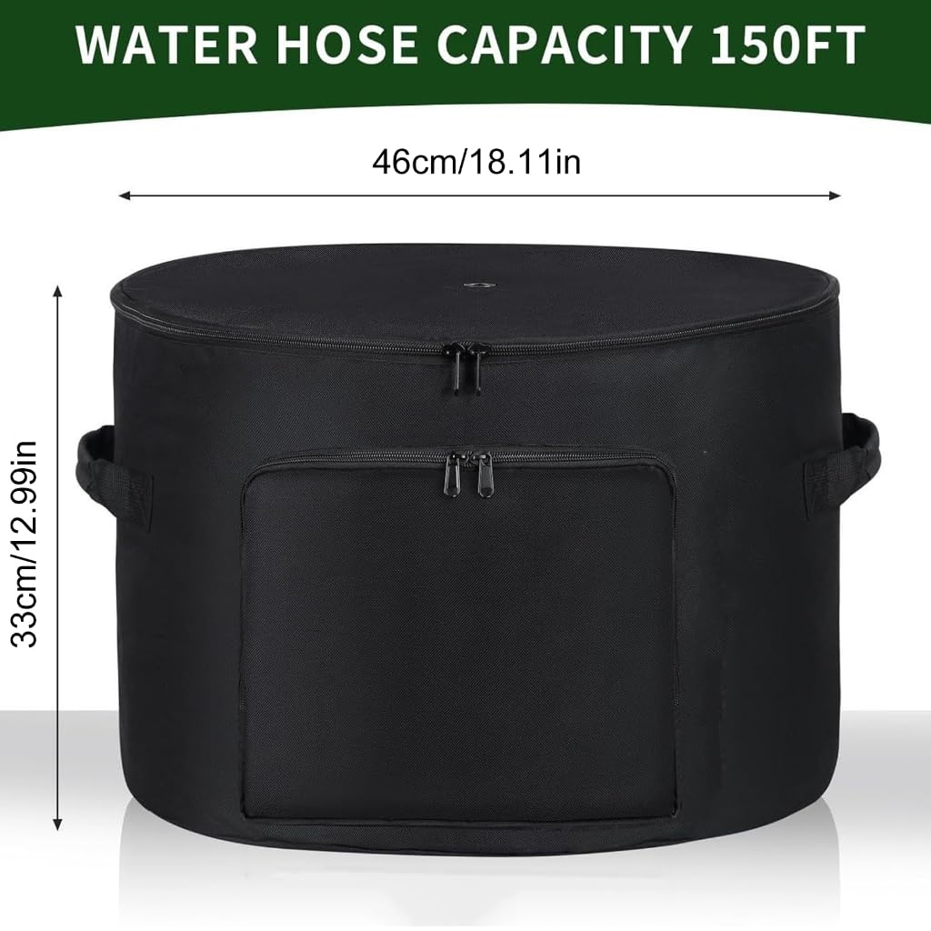 Borsa di immagazzinaggio impermeabile del tessuto degli organizzatori del tubo del giardino con cerniera portatile per gli strumenti del cortile all'aperto