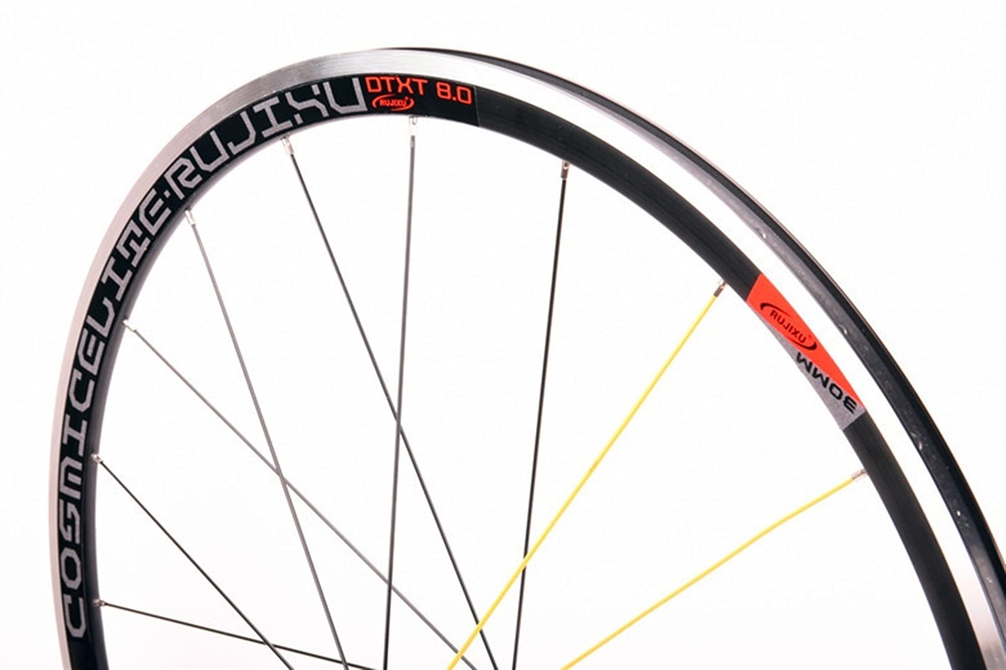 Generic Set di Ruote per Bici da Strada 700c 30mm Leggero mozzo in Lega di Alluminio Ruote a sgancio rapido Freno C/V 20/24 Fori Cerchio per Cassetta a 7-11 velocità ABO