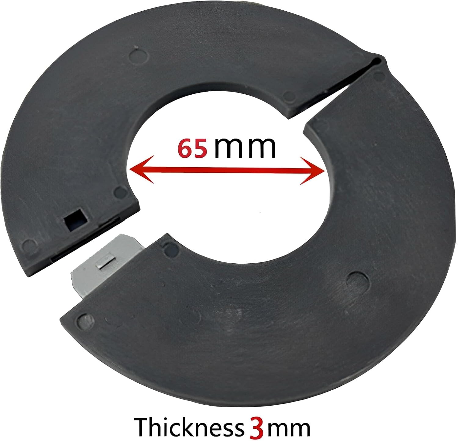 Bucket Pin Shim set Detachable for Komatsu Hitachi Volvo JCB Excavator Skid Steer (65mm*3mm)
