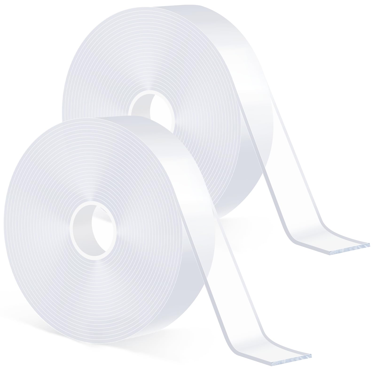OWLKELA Double Sided Tape Heavy Duty, 6m*2cm*2mm, 2 Rolls