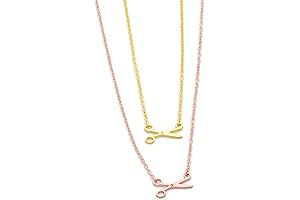 Pride Lesbian Necklace and WLW Scissor Necklace for Bisexual, Transgender, and Lesbian Pride