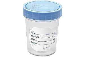Medline 4.5 Ounce Sterile Storage Containers with Lids