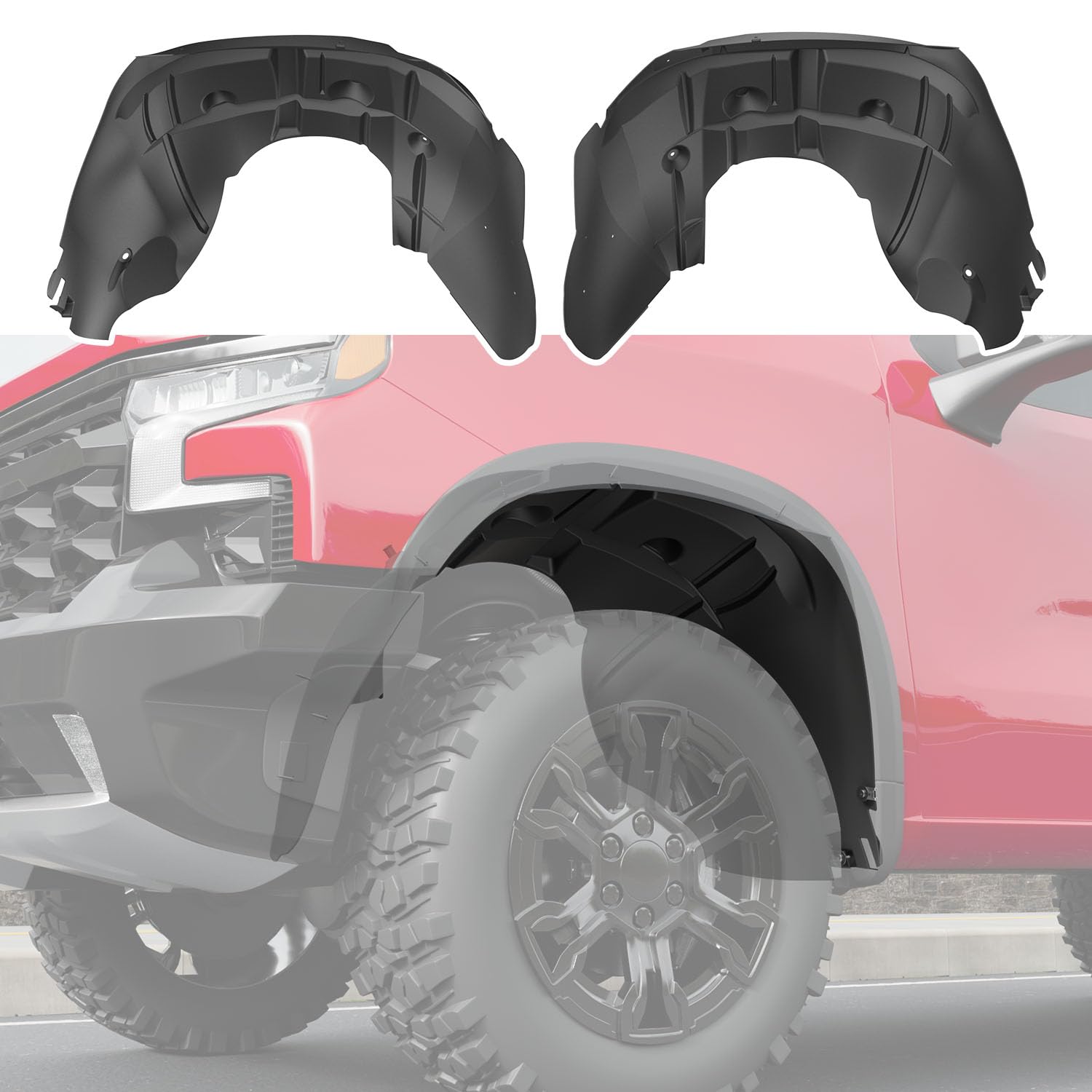 CZmenghe Front Inner Fender Liner