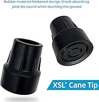 Vista 2 de Puntas de caña de repuesto, color negro, 1 pulgada