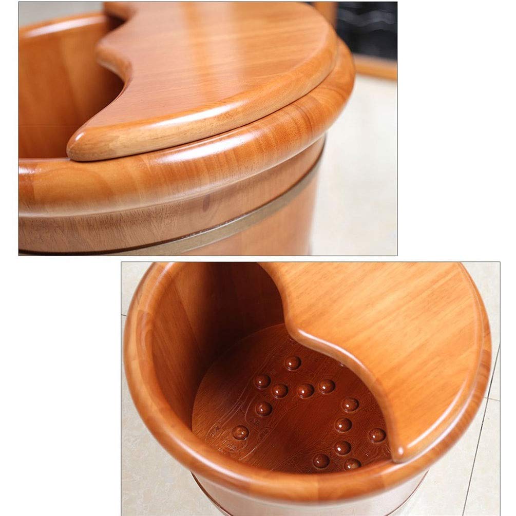 Pediluvio, Pediluvio in legno, Grande pediluvio, Vasca idromassaggio, Pediluvio rilassante, Massaggio ai piedi, Spa per la casa, Sauna, Secchio in legno, Spa per piedi e gambe per adulti, Pediluvio,