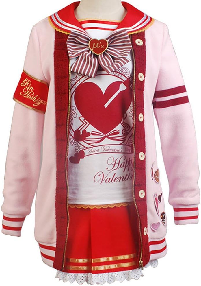 LoveLive! Valentine's Day Yazawa Nico Uniform Jacket Coat Cosplay Costume