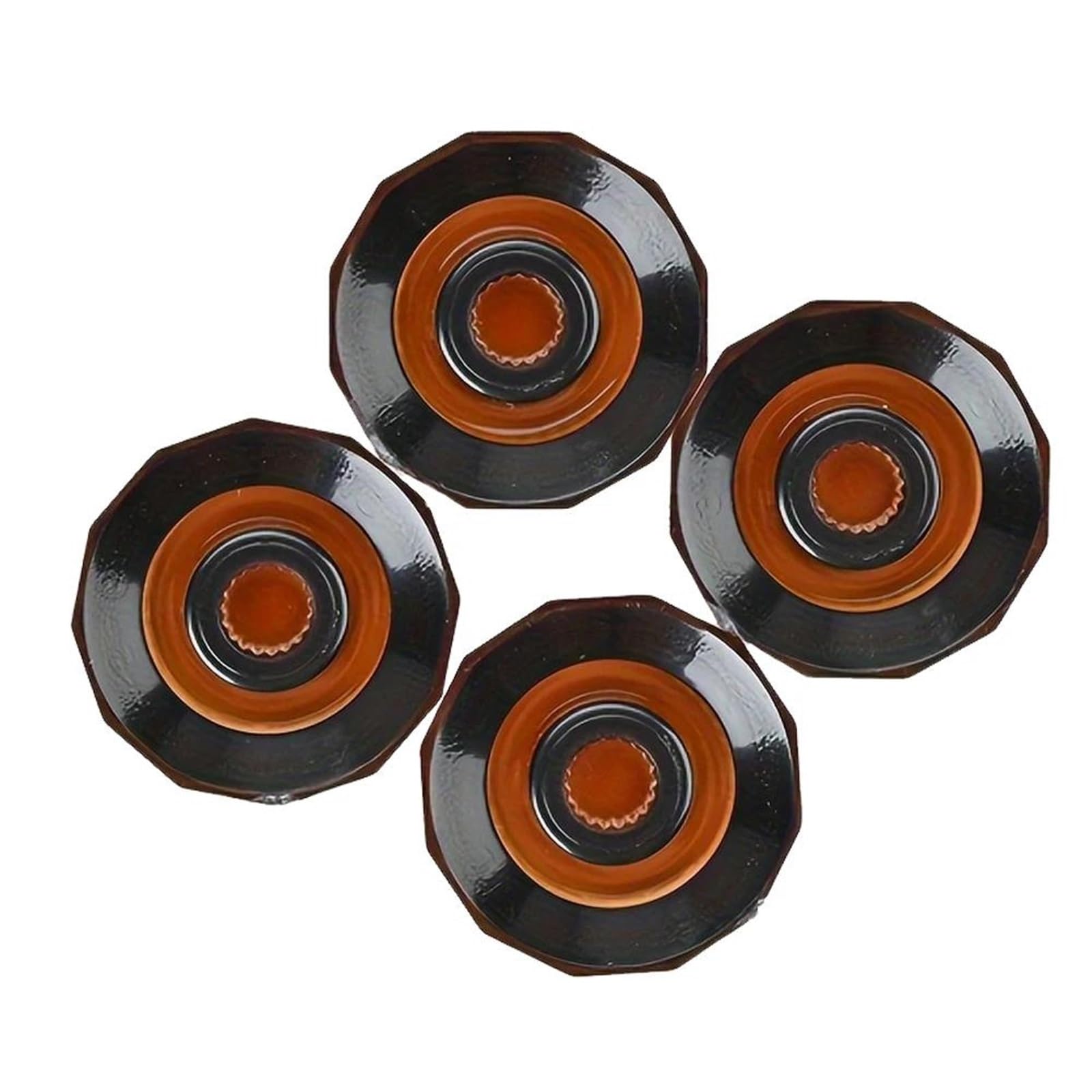 gitarrenzubehör für anfänger 4 Stück Acryl-E-Gitarren-Knopf Zylinder Lautstärkeregler Drehgeschwindigkeits-Kontrollknöpfe Für Gitarre Bass