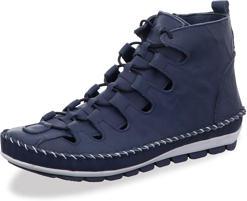 Gemini Laarzen, enkellaarzen voor dames 033309-02, grootte:38, kleur:Rood
