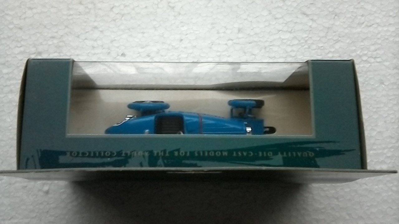 CORGI LEGENDS OF SPEED BLUE RACING CAR 00202 - Image 3