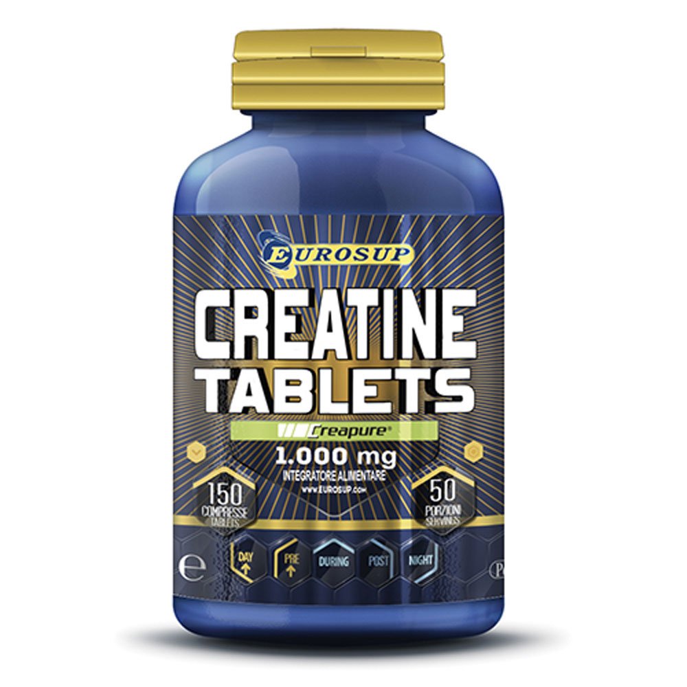 PROLABS CREA TAB – Creatina Monoidrato Creapure® 1000 mg in Compresse | Supporto Performance e Forza | Alta Qualità e Purezza | Facile Dosaggio | Vegan – 150 CPR