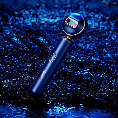 Bosidin Permanent Hair Removal Device For Women & Men, Face, Upper Lip, Arms, Underarm, Chin, Bikini Line, Leg & Body Navy Blue #TOP4