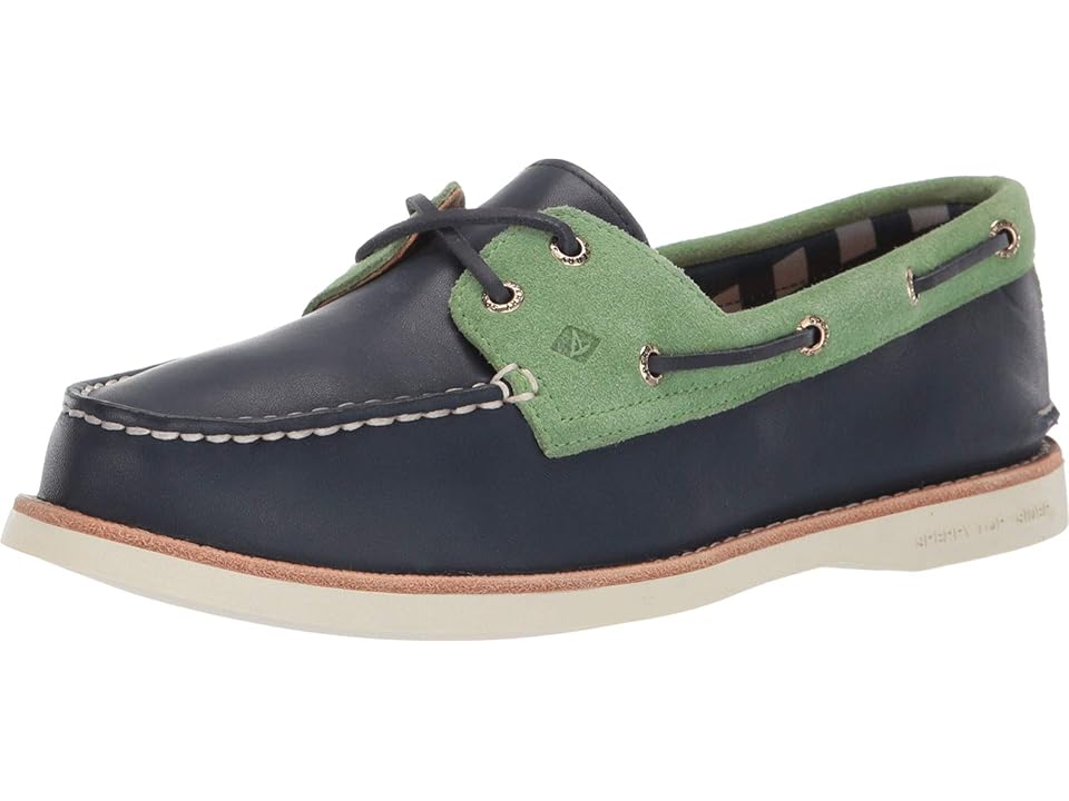 

Sperry Authentic Original 2-Eye Premium (Navy/Green) Women's Shoes