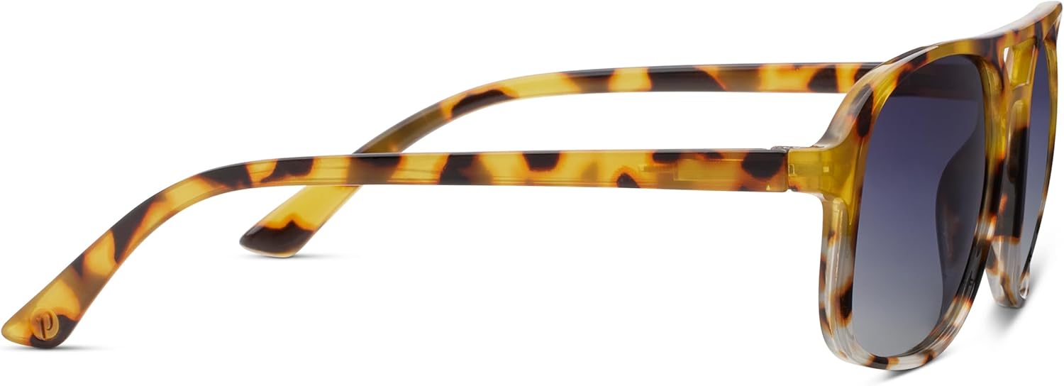 Peepers by PeeperSpecs Unisex Oversized Zeke Polarized Sunglasses Square, No Correction