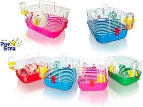 Gaiola American Pets Pop Star Para Hamster, Azul