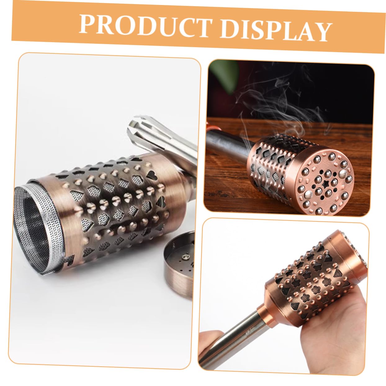 Healeved Massagegerät für Gesicht mit Dampf und Moxibustion Gesichtssaunaroller aus Hochwertigem Material Praktisches Moxa-stäbchenhalter-tool für Salonbedarf und Körperpflege