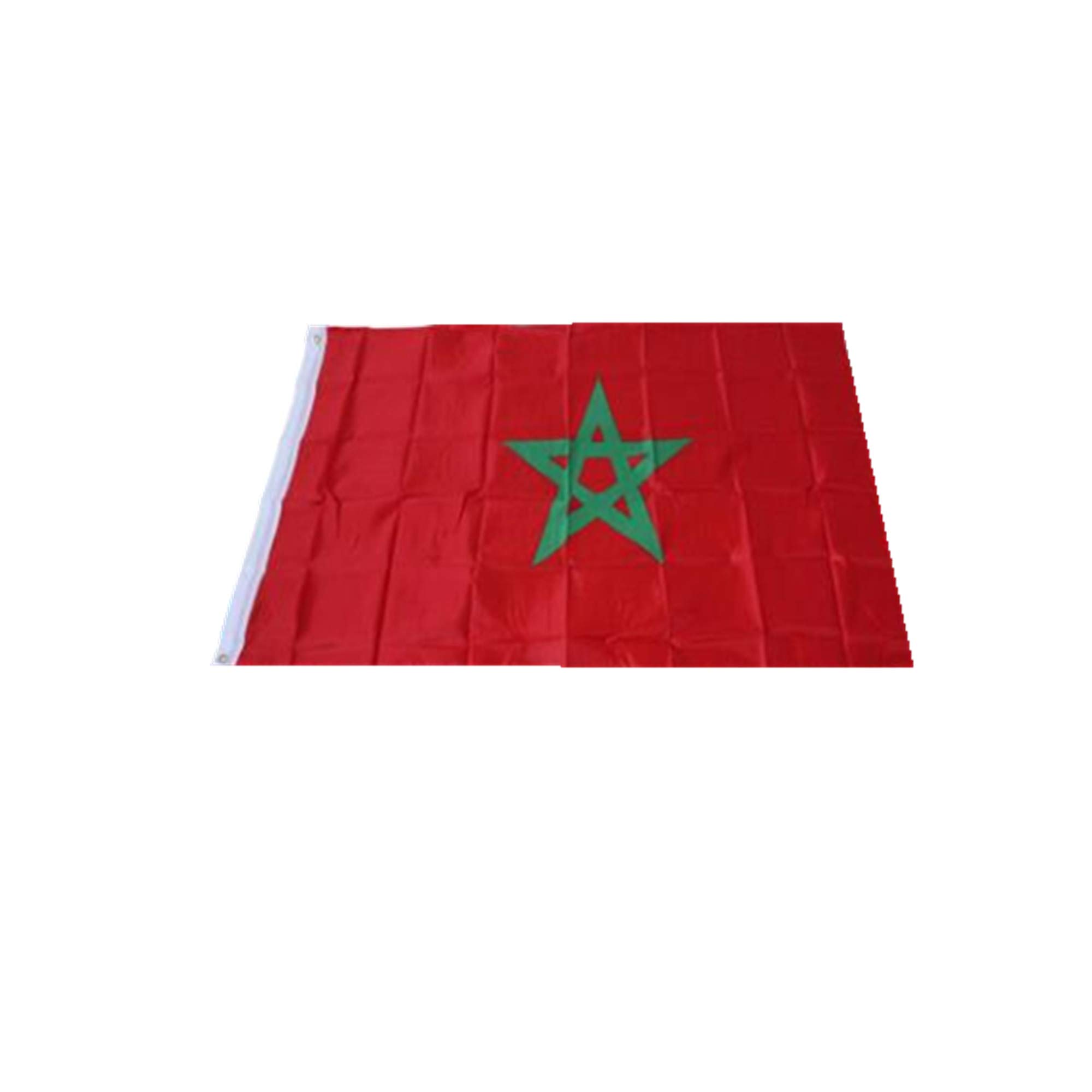 Stormflag Morocco Flags3x5ft(90cmx150cm) Polyester pongee 90g with Eyelets and Double Stitched