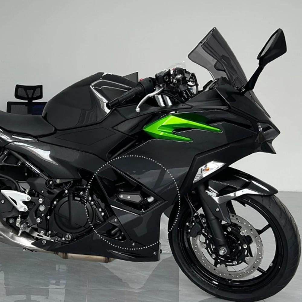Moto per Kawasaki per Ninja 500 Z500 Moto Slider Telaio Slider Motore Protezione Copertura Protezione Caduta Accessori(Nero)